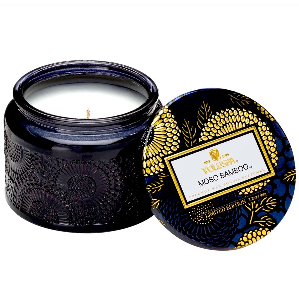 (NEW)Moso Bamboo Petite Jar Candle